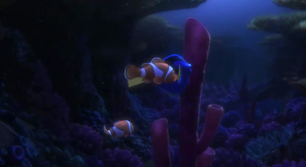โปสเตอร์แรก Finding Dory ภาคต่อของ Finding Nemo