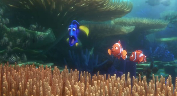 โปสเตอร์แรก Finding Dory ภาคต่อของ Finding Nemo