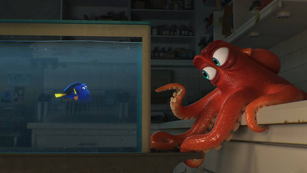 โปสเตอร์แรก Finding Dory ภาคต่อของ Finding Nemo