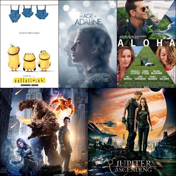 10 อันดับหนังยอดแย่แห่งปี 2015