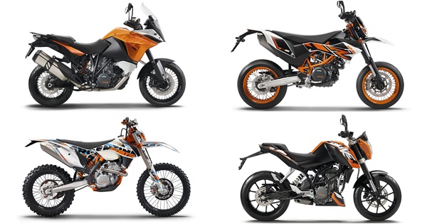 ราคาบิ๊กไบค์ KTM