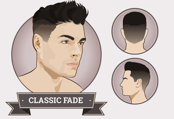 ทรงผม fade ชาย