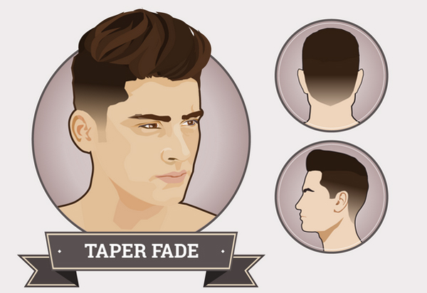 ทรงผม fade ชาย