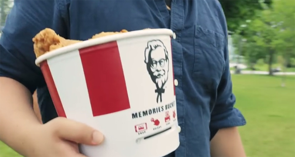 ถังไก่ KFC พรินท์รูป