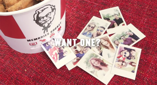 ถังไก่ KFC พรินท์รูป