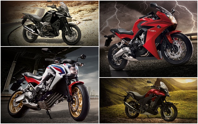 ราคาบิ๊กไบค์  Honda