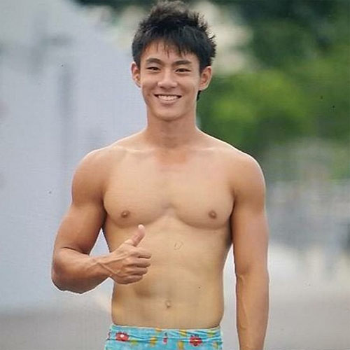 นักกีฬาหล่อบอกด้วย
