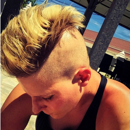 ทรงผมทอม 2015