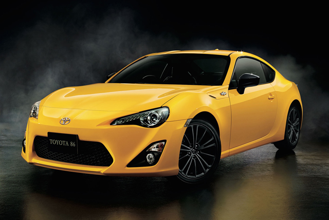 Toyota GT 86 Yellow
