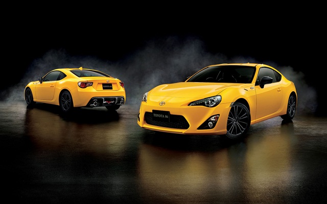 Toyota GT 86 Yellow