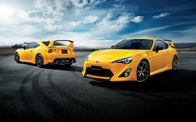 Toyota GT 86 Yellow