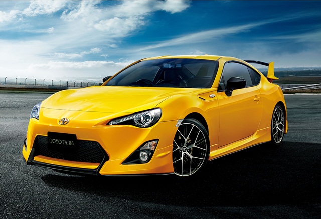 Toyota GT 86 Yellow
