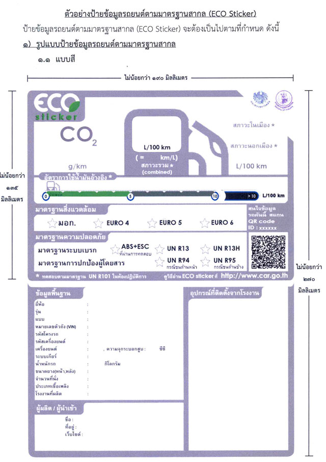 ECO Sticker