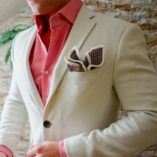 วิธีทำผ้าเช็ดหน้าใส่กระเป๋าเสื้อสูท