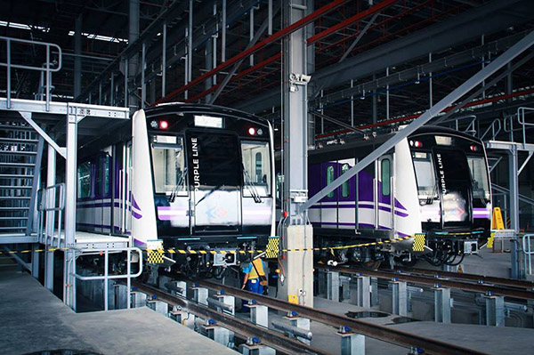 รถไฟฟ้าสายสีม่วง