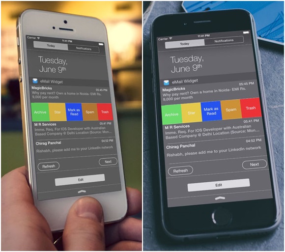 4 แอพฯ Widgets สำหรับ iOS 
