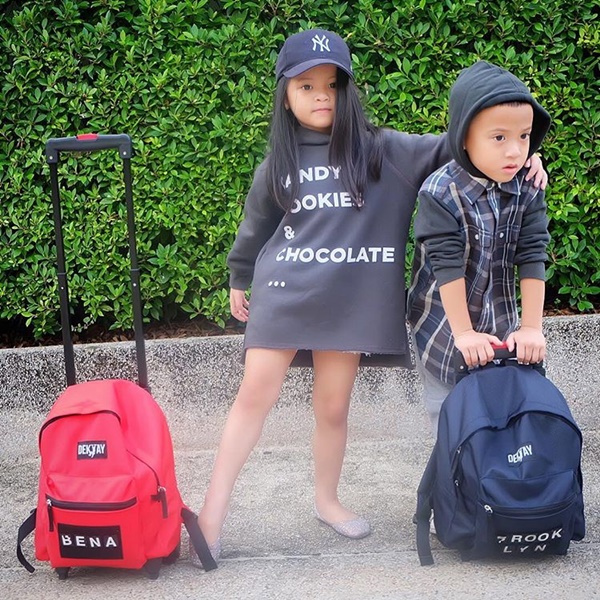 เจนี่ เทียนโพธิ์สุวรรณ สปีคอิงลิชกับ น้องบีน่า น้องบรู๊คลิน