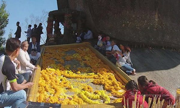 เขาคิชฌกูฏ ซ่อมเส้นทางรถขึ้นเสร็จแล้ว