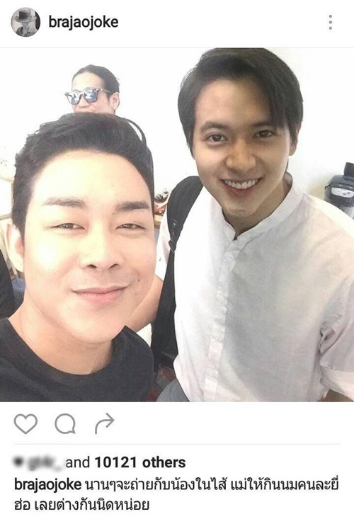 บร๊ะเจ้าโจ๊ก เผยภาพคู่น้องชายในไส้