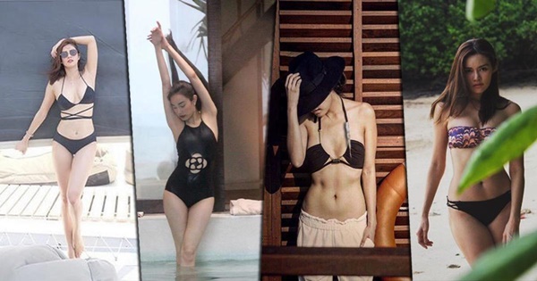 ดาราสาว ในชุดบิกินี่