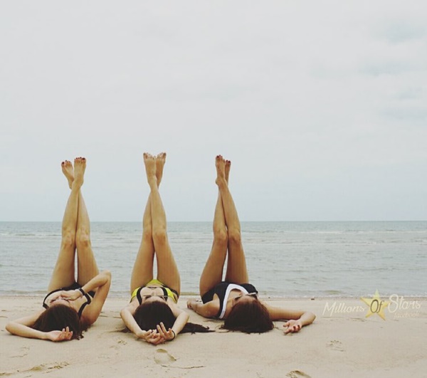 คริส หอวัง นำทีม น้ำหวาน กวาง The Face 2 โชว์แซ่บชุดบิกินี่