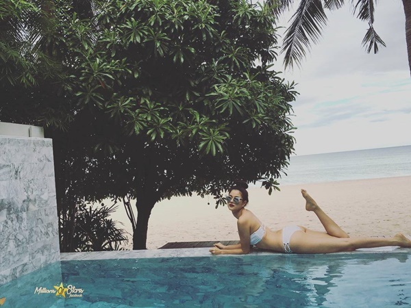 คริส หอวัง นำทีม น้ำหวาน กวาง The Face 2 โชว์แซ่บชุดบิกินี่