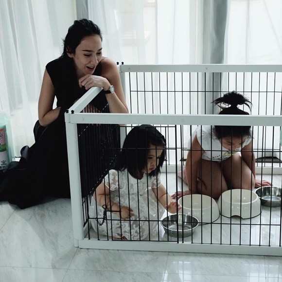 วิธีการเลี้ยงหลานของ อั้ม พัชราภา