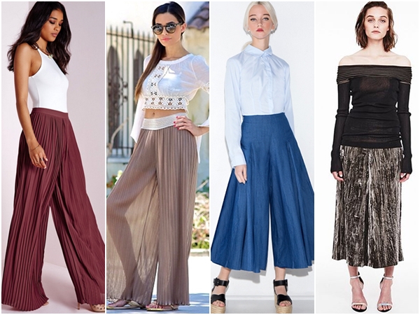 กางเกงพลีท