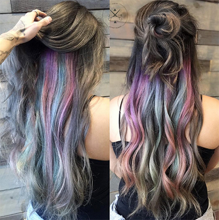 เทรนด์สีผม underlights