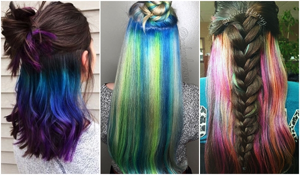 เทรนด์สีผม underlights