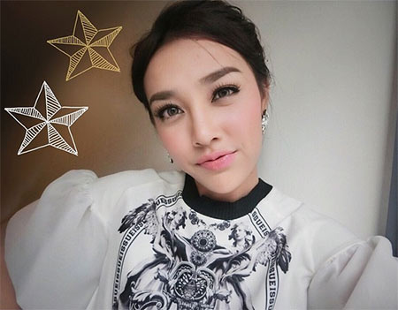 ดาราแต่งหน้าโทนนู้ด