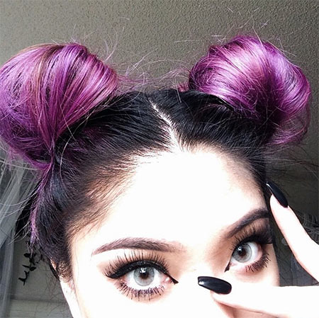 ผมมวยยุ่ง ๆ