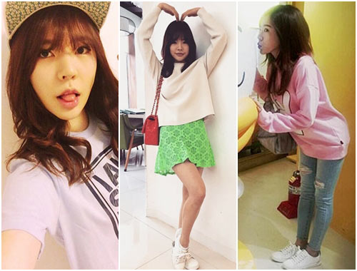 แฟชั่นชิล ๆ ดาราเกาหลี
