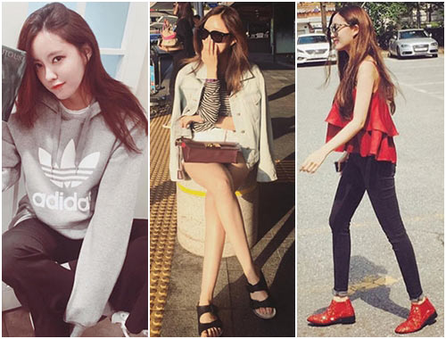 แฟชั่นชิล ๆ ดาราเกาหลี