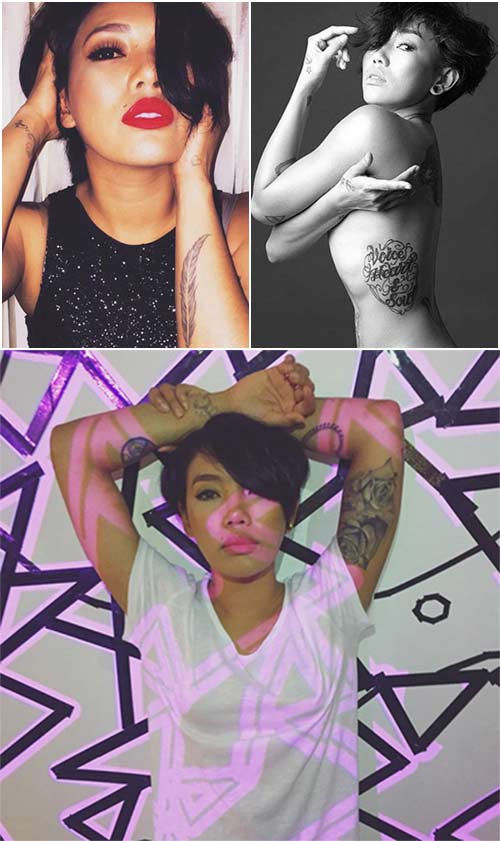 รอยสักดารา ผู้หญิง