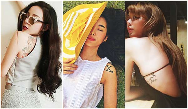 รอยสักดารา ผู้หญิง