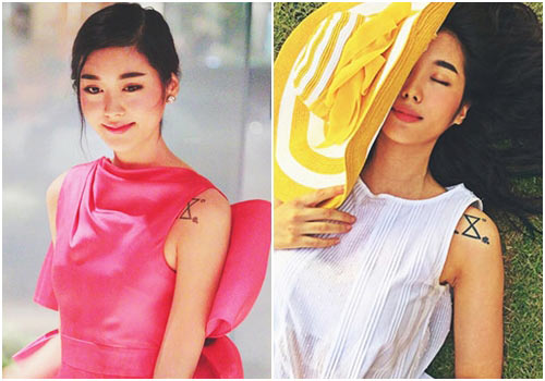 รอยสักดารา ผู้หญิง