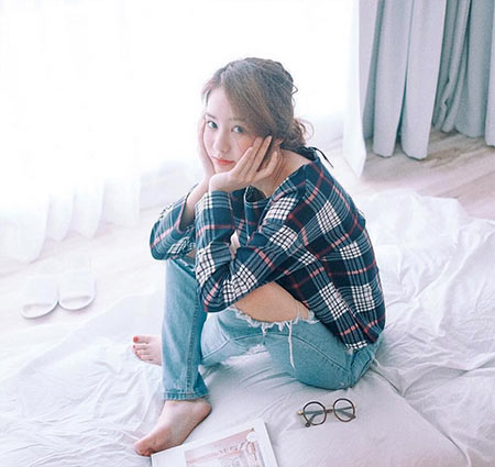 เสื้อลายสก๊อตดารา