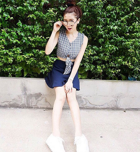 เสื้อลายสก๊อตดารา