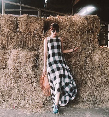 เสื้อลายสก๊อตดารา