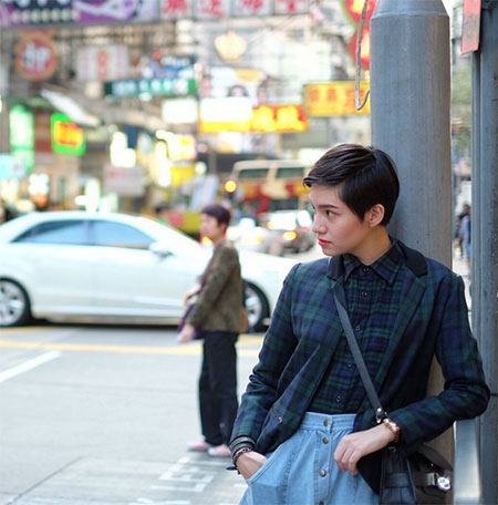 เสื้อลายสก๊อตดารา