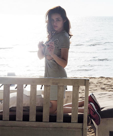 ชุดไปทะเลดารา ชุดไปทะเลดารา