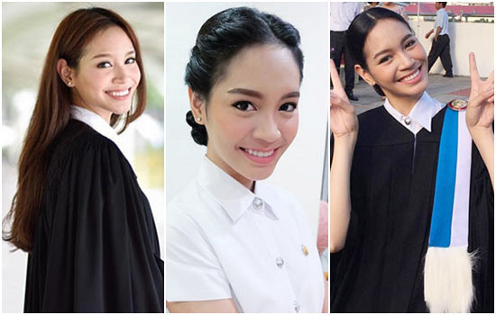 ทรงผมรับปริญญาดารา