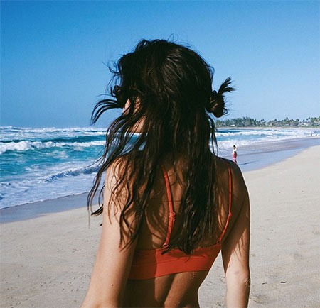 ทรงผมไปทะเล