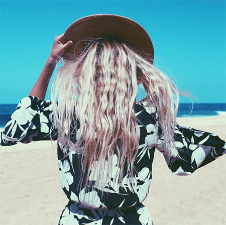 ทรงผมไปทะเล