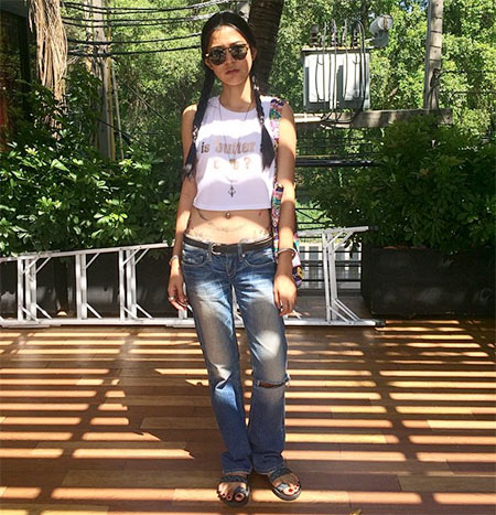 กางเกงยีนส์ทรงบอยเฟรนด์