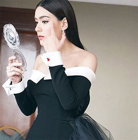 เสื้อเปิดไหล่ดารา