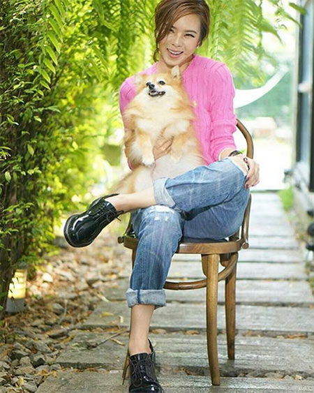 กางเกงยีนส์ทรงบอยเฟรนด์