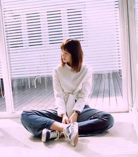 กางเกงยีนส์ทรงบอยเฟรนด์