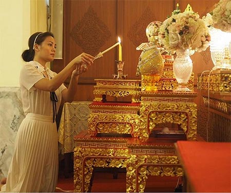 ชุดไปวัดดารา